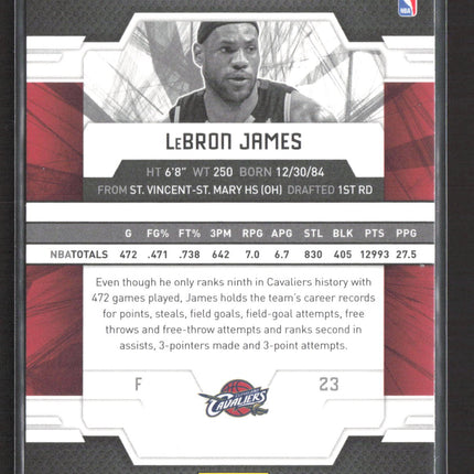 2009 Panini Donruss Elite LeBron James #16