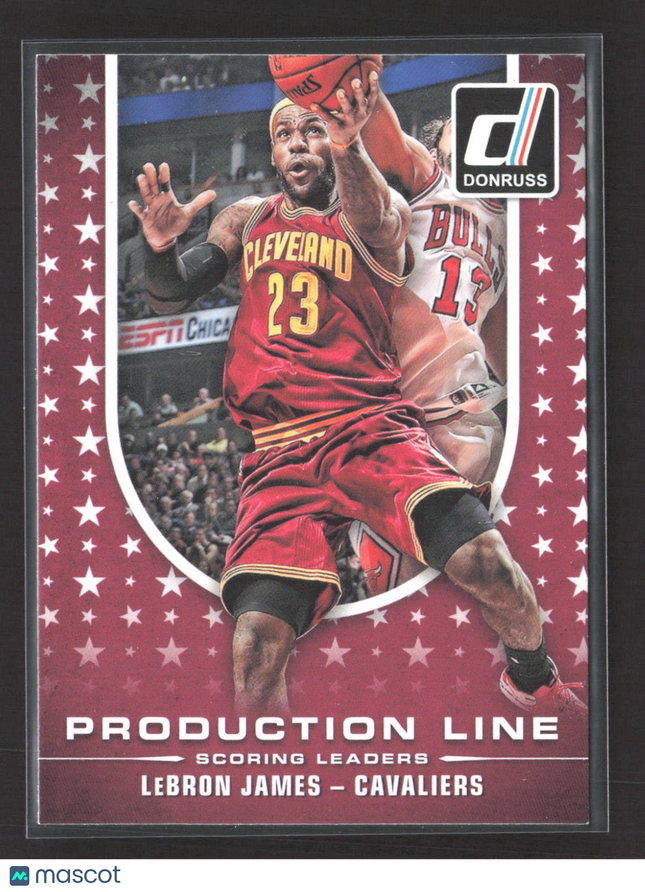 2015 Panini Donruss Production Line LeBron James #3