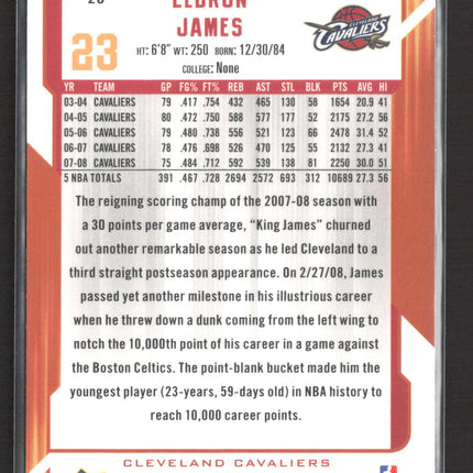 2008 Upper Deck MVP LeBron James #28