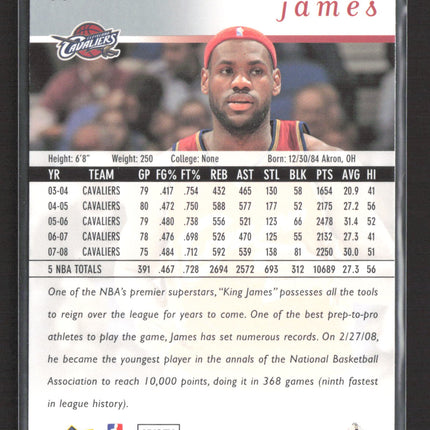 2008 Upper Deck LeBron James #33