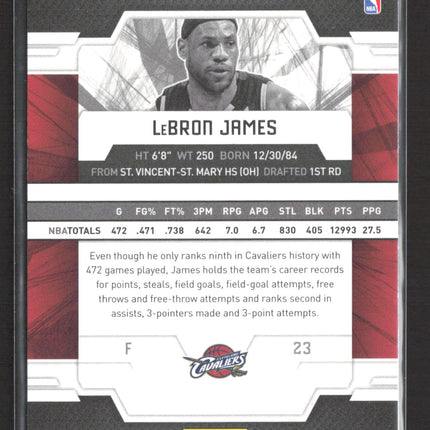 2009 Panini Donruss Elite LeBron James #16