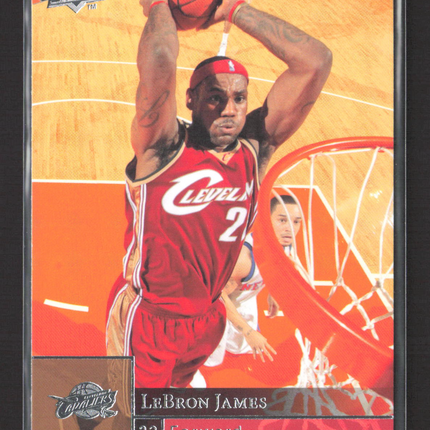 2009 Upper Deck Basketball LeBron James #28