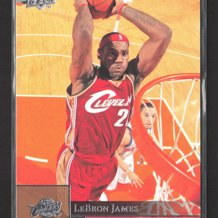 2008 Upper Deck Basketball LeBron James #28