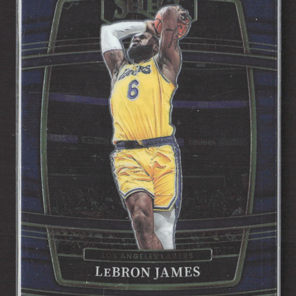 2022 Panini Select Concourse LeBron James #100