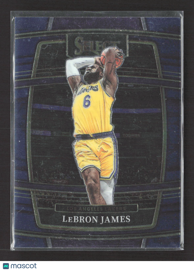 2022 Panini Select Basketball LeBron James #100 Concourse