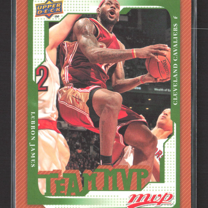 2008 Upper Deck MVP LeBron James #175
