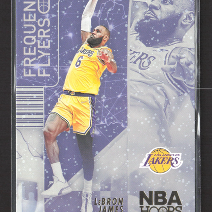 2022 Panini NBA Hoops Frequent Flyers LeBron James #6
