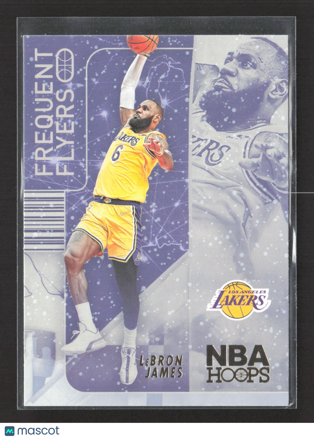 2022 Panini NBA Hoops Frequent Flyers LeBron James #6