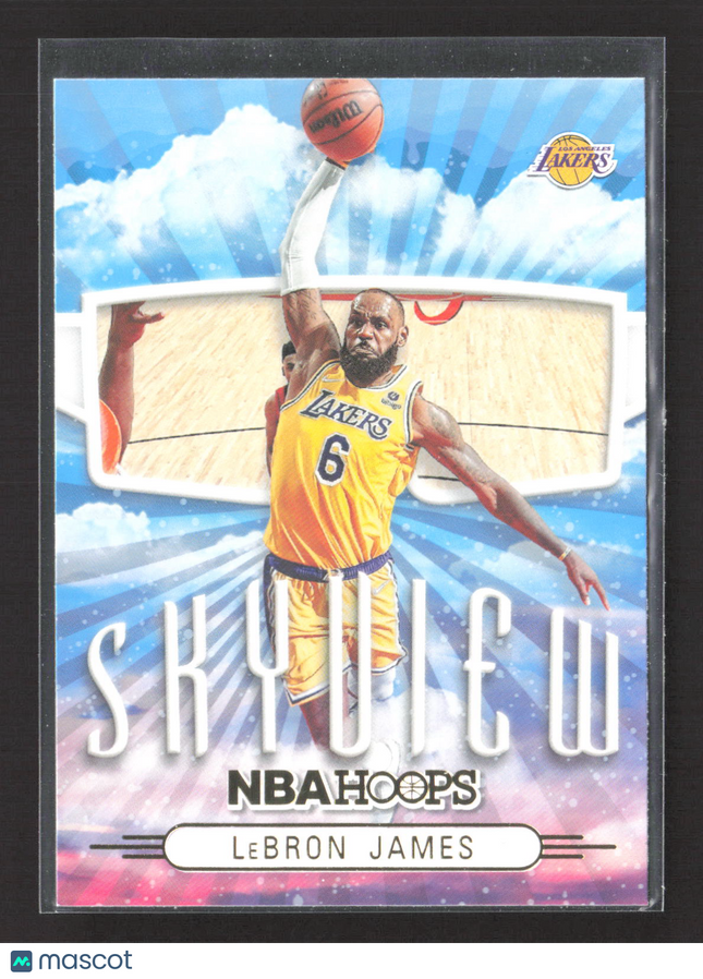 2022 Panini NBA Hoops Skyview LeBron James #1
