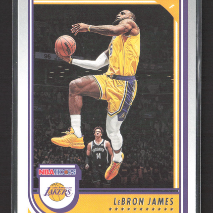 2022 Panini NBA Hoops LeBron James #170 Silver