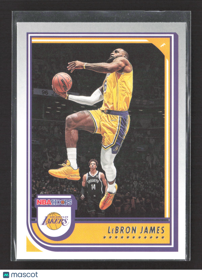 2022 Panini NBA Hoops LeBron James #170 Silver