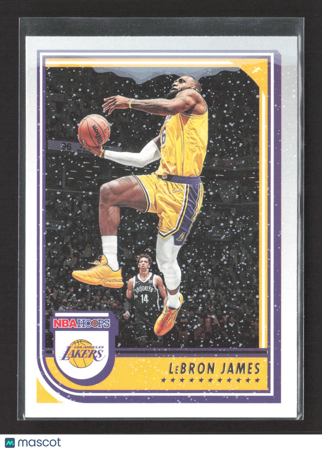 2022 Panini NBA Hoops LeBron James #170 Winter