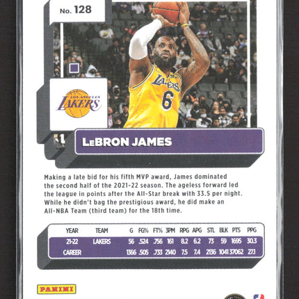 2022 Panini Donruss LeBron James #128