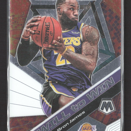 2020 Panini Mosaic Will to Win LeBron James #7