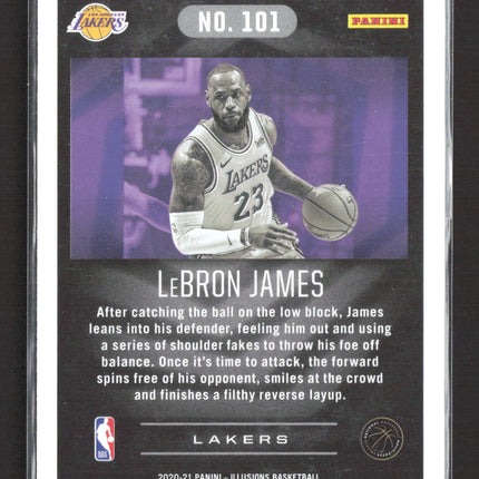 2021 Panini Illusions LeBron James #101