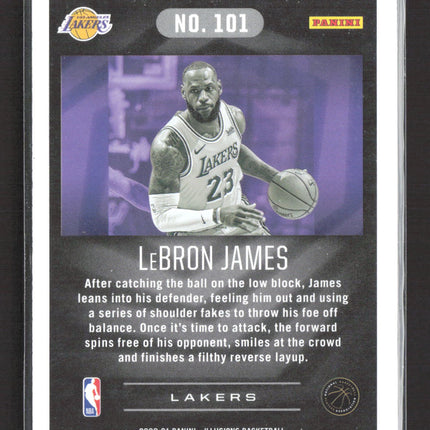 2021 Panini Illusions Basketball LeBron James #101