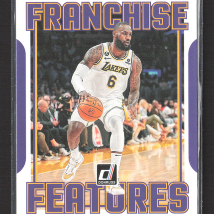 2023 Panini Donruss Franchise Features LeBron James #23