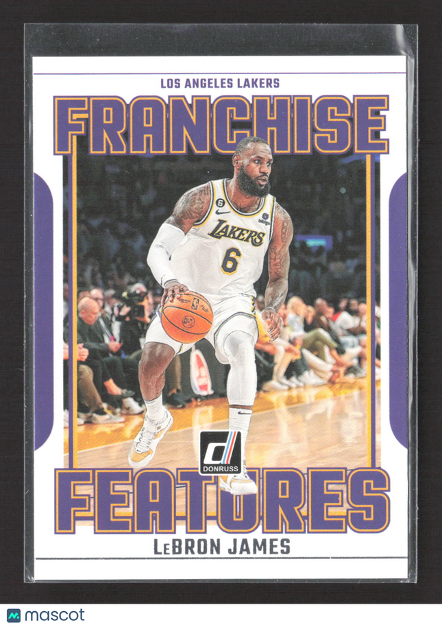 2023 Panini Donruss Franchise Features LeBron James #23