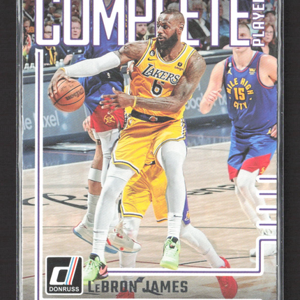 2023 Panini Donruss Complete Players LeBron James #1