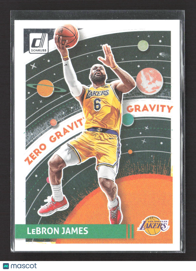 2023 Panini Donruss Zero Gravity LeBron James #9