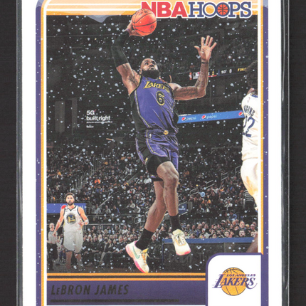 2023 Panini NBA Hoops Winter LeBron James #52