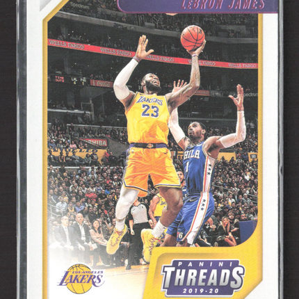 2020 Panini Chronicles Threads LeBron James #86