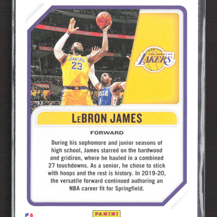 2020 Panini Chronicles Threads LeBron James #86