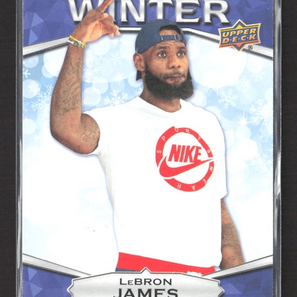 2018 Upper Deck Winter LeBron James #W-3