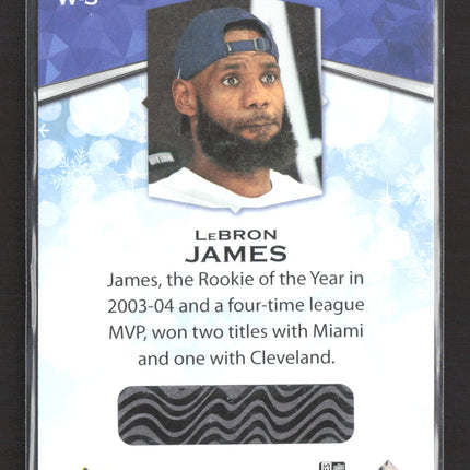 2018 Upper Deck Winter LeBron James #W-3