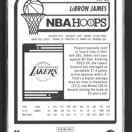 2023 Panini NBA Hoops LeBron James #52