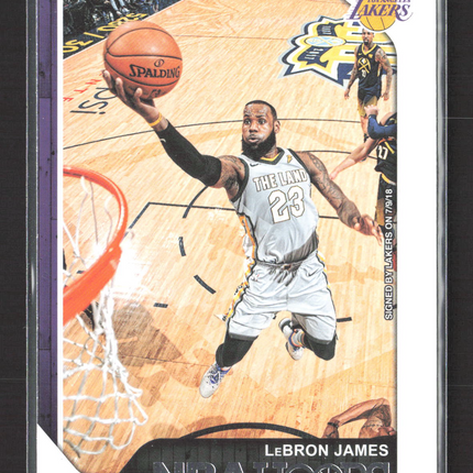 2018 Panini NBA Hoops LeBron James #82