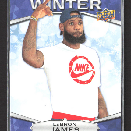 2018 Upper Deck Winter LeBron James #W-3