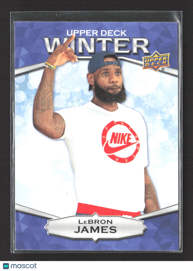 2018 Upper Deck Winter LeBron James #W-3