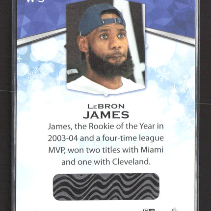 2018 Upper Deck Winter Singles Day LeBron James #W-3