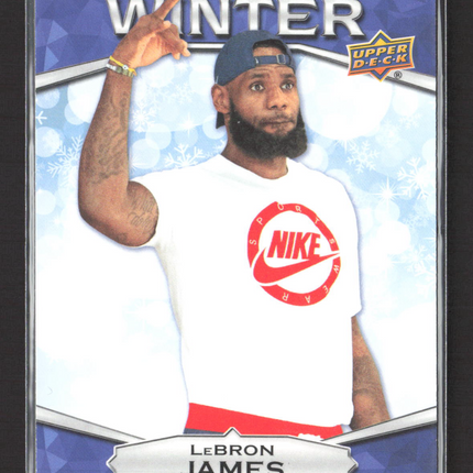 2018 Upper Deck Winter LeBron James #W-3 /