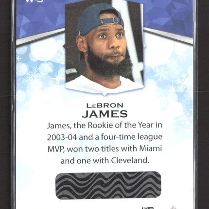 2018 Upper Deck Winter LeBron James #W-3 /