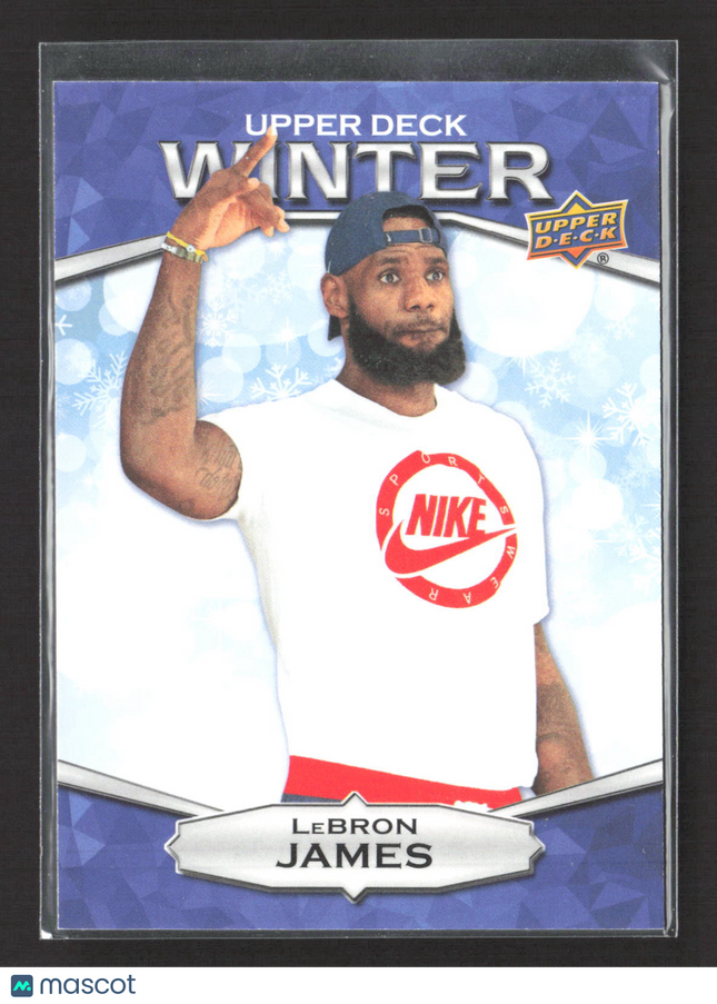 2018 Upper Deck Winter LeBron James #W-3