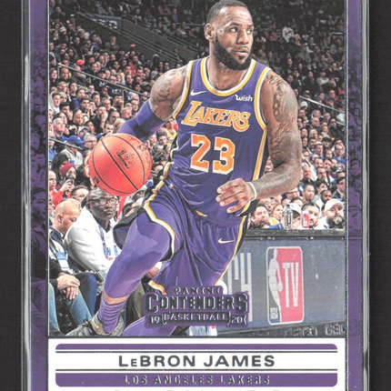 2019 Panini Contenders Basketball Front Row Seat LeBron James #3