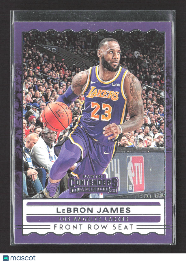 2019 Panini Contenders Basketball Front Row Seat LeBron James #3