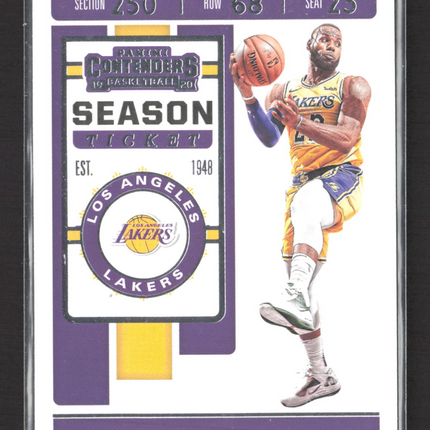 2019 Panini Contenders Basketball LeBron James #70