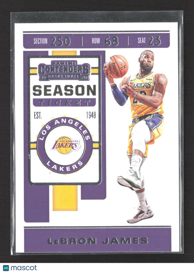 2019 Panini Contenders Basketball LeBron James #70