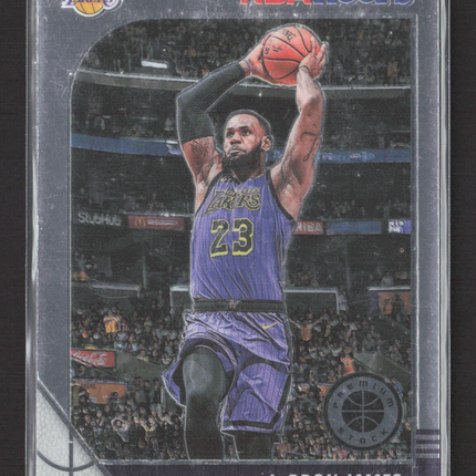 2020 Panini NBA Hoops Premium Stock LeBron James #87