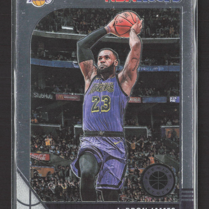 2020 Panini NBA Hoops Premium Stock LeBron James #87