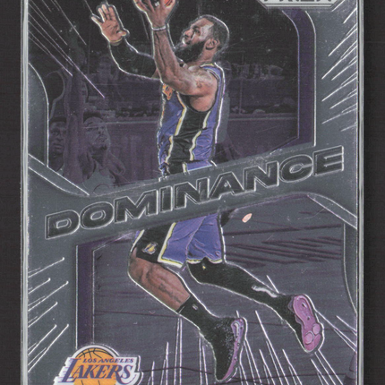 2021 Panini Prizm Dominance LeBron James #17