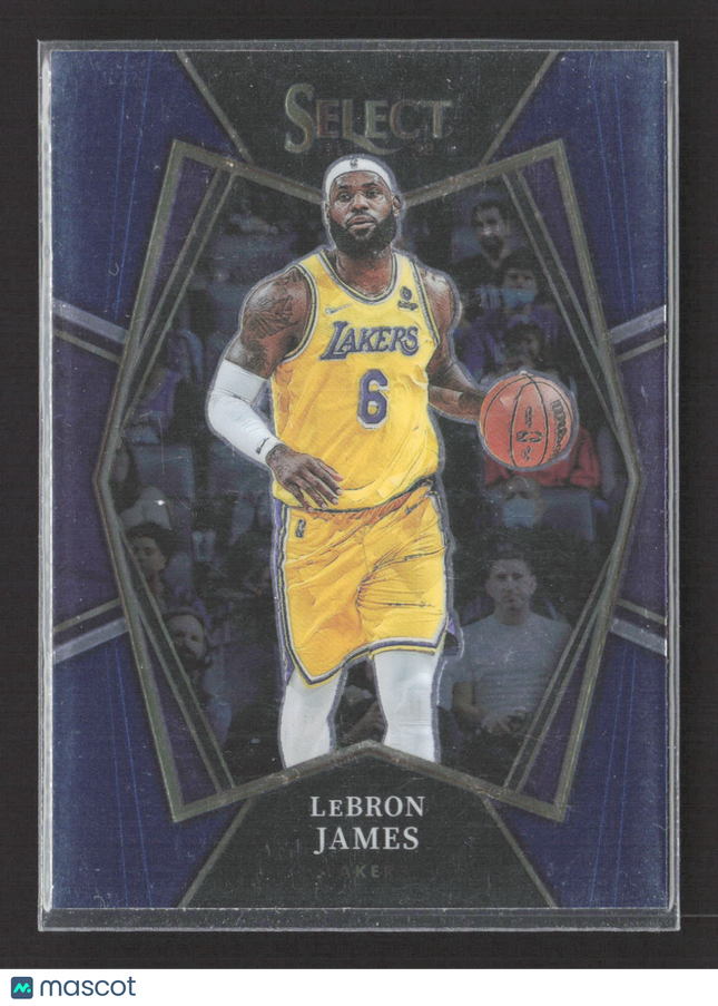 2022 Panini Select Basketball LeBron James #195 Premier Level