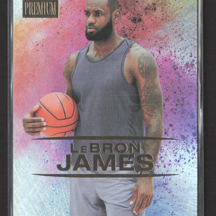 2021 SkyBox Metal Universe Champions LeBron James #S-50