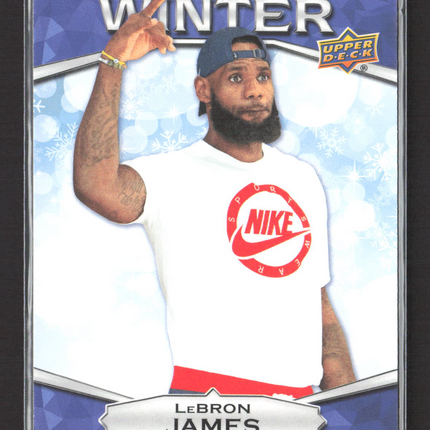 2018 Upper Deck Winter LeBron James #W-3