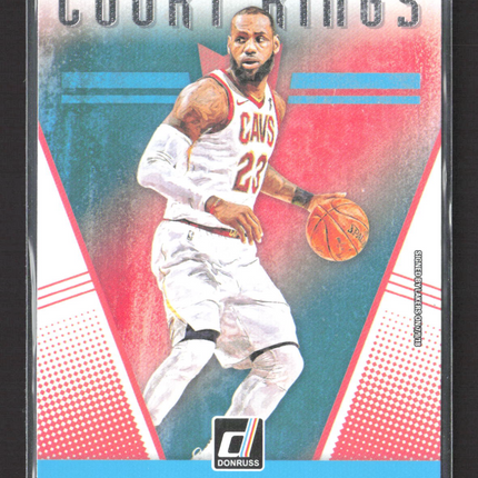 2018 Panini Donruss Court Kings LeBron James #19