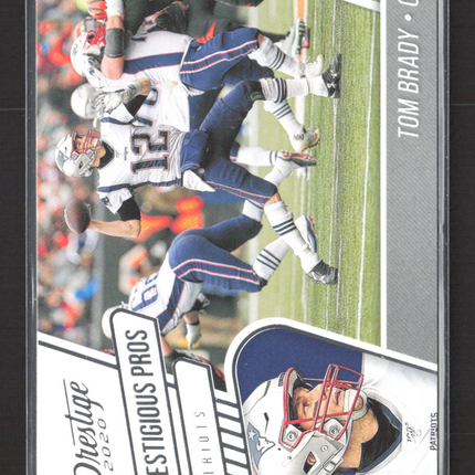 2020 Panini Prestige Prestigious Pros Tom Brady #PP-TB