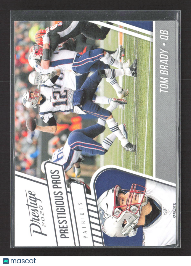 2020 Panini Prestige Prestigious Pros Tom Brady #PP-TB